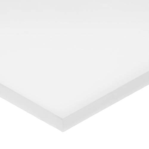 SAD zaptivanje rasutih-PS-AC-169 bijeli Acetalni plastični Bar, 1/4 visina, 2 širina, 24 Dužina