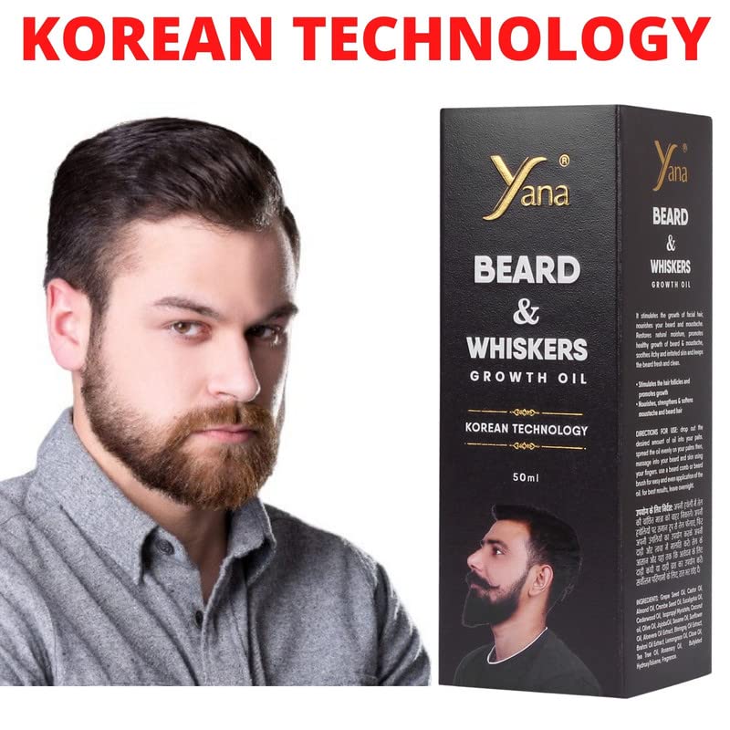 Yana beard ulje za oštećenu beard Indian