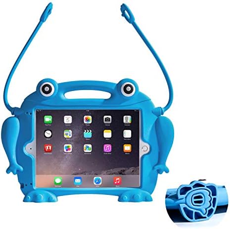 Chin Fai Kids Case za iPad 9.7 2018 2017 / iPad Air 1 2 / iPad Pro - [Igračke za oči] Potkrivena silikonska