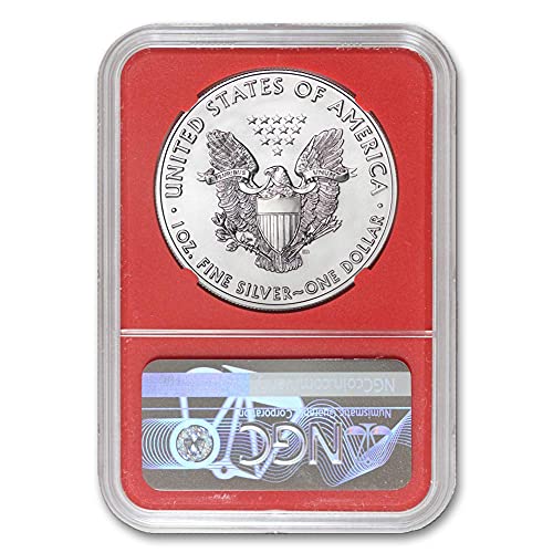 2021 1 oz Američki srebrni orlov novčić MS-70 by Coinfolio $ 1 MS-70 NGC