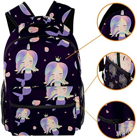 Slatka rainbow sirena ruksaci dječaci Djevojke školske knjige torbe za planinarenje Pješački kampovi Daypack
