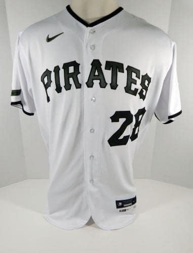 2020 Pittsburgh Pirates Joey Cora 28 Izdana igra PS Polovni beli dres Memorijal - Igra Polovni MLB dresovi