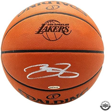 LeBron James Road Los Angeles Lakers Logo Marke Autentično spaling Košarka - gornja paluba - Košarke sa