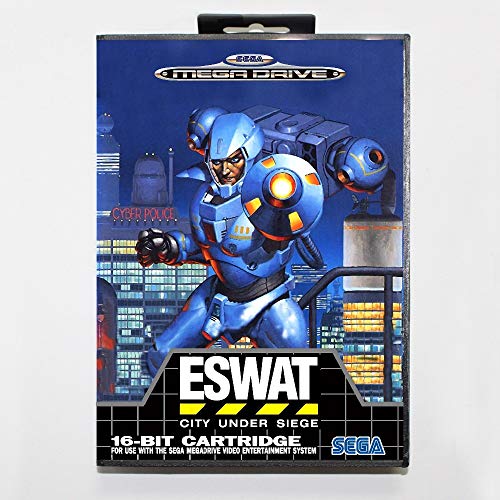 Romgame ESWAT 16-bitna SEGA MD Game kartica s maloprodajom za sega mega pogon za Genesis