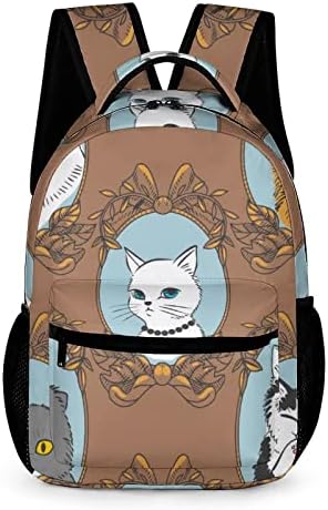 Ruksaci ramena Mačke uzorak trajni rucksak ruksak sportske torbe