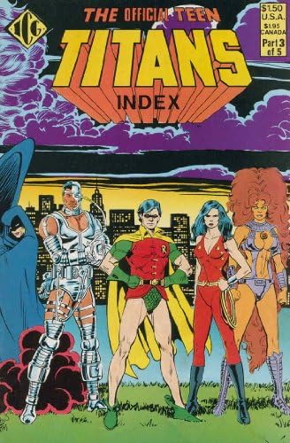 Zvanični Teen Titans indeks, 3 VF; ICG strip