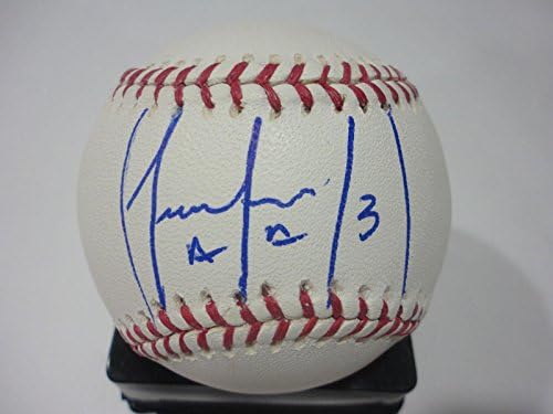 Joaquin Arias Rangers / Giants potpisali su autogramirani bajzbol glavne lige W / COA - autogramirani bejzbol