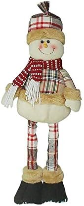 ZHAOSHUNLI Božić ukras za zabavu dekoracija starijih snjegovića lutka teleskopska lutka poklon ukrasi