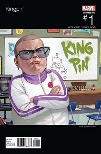 Kingpin 1D VF ; Marvel comic book / Hip Hop varijanta