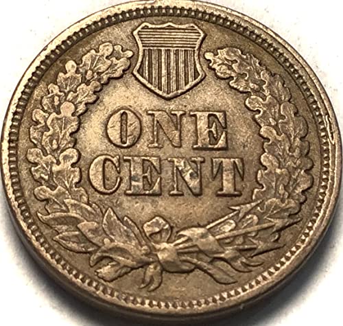 1863. P Indijski glava Cent Penny prodavač na nekontroliranom