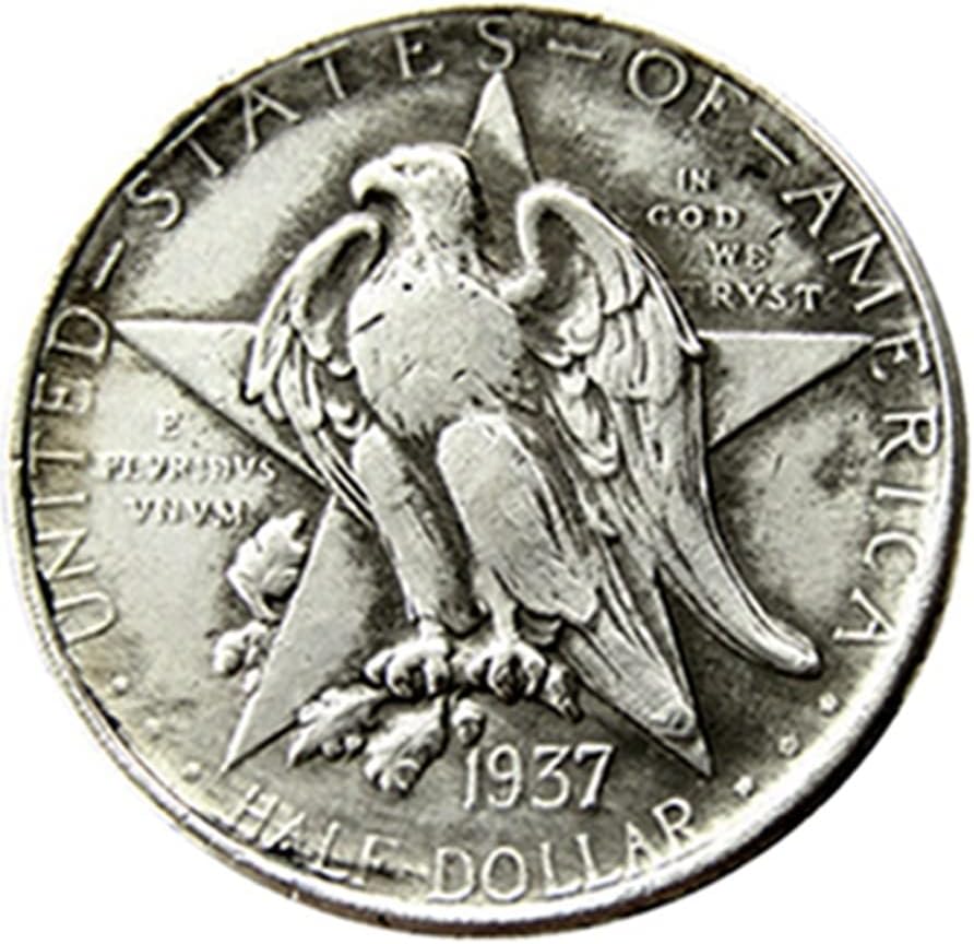 Američki komemorativni novčić 1937TEXAS stranog kopiranja