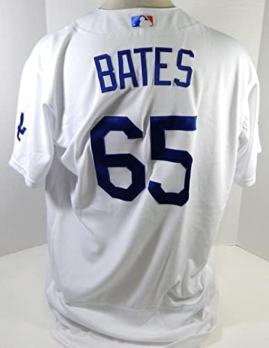 2020. Los Angeles Dodgers Aaron Bates 65 Igra izdana P Polovni bijeli dres 2 20 4 - Igra Polovni MLB dresovi