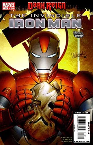 Invincible Iron Man 19 VF / NM; Marvel strip / mat frakcija Dark Reign
